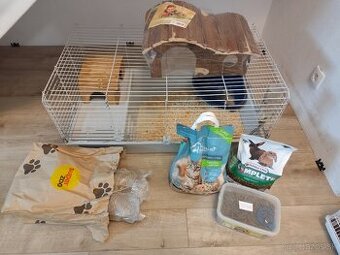 Klietka a potreby pre zajaca