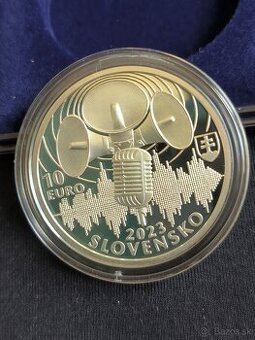 10 euro - Československy rozhlas PROOF - 2023