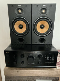 Set zosilňovač, gramo, repro