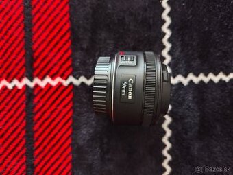 portrétový objektív Canon EF 50mm f/1.8 STM 2x použitý