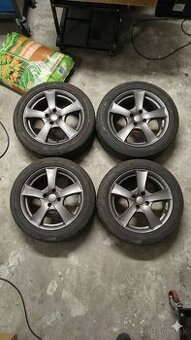 4ks Dezent td 4x100 R16 et40 pneu DOT 0824 + tlakovy snimac