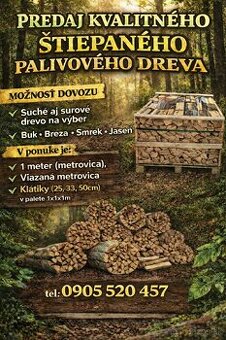 Predám palivové drevo