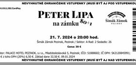 Peter Lipa na zámku 80 +1