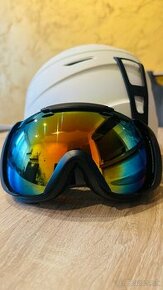 Prilba na snowboard/lyže + okuliare - 1
