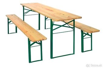 Pivný set, Pivné sedenie, 2x lavica , 1x Stôl