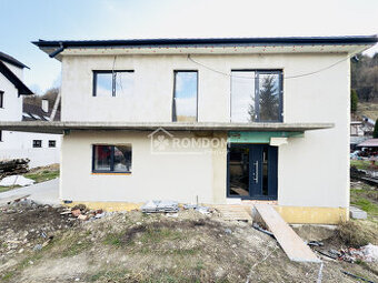 Novostavba RD v štádiu dokončenia - Krásno nad Kysucou