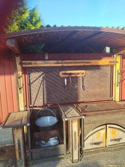 Tepany záhradný grill nepouzivany