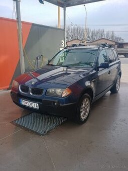 Predám BMW X3 E83 2.5i +LPG