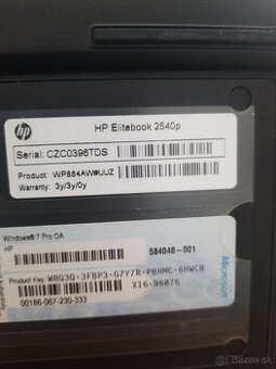 Predám HP EliteBook 2540 - 1