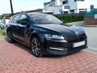 Superb FL SportLine 2.0 TDI 190k 7°DSG, Virtual, MATRIX, DPH