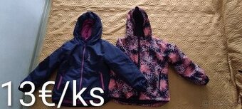 Dievčenské zimné bundy 110/116 Lidl
