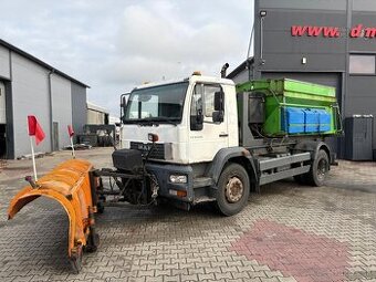 MAN LE 18.250 / TGM / HAKOVY / SOLARKA SCHMIDT / PŁUG