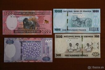 Unc bankovky Rwanda