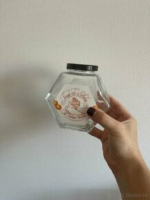 Dekoratívna sklenená nádoba - 1
