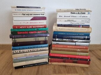 Knihy o Slovensku, Slovákoch, histórii, kultúre a iné 1/4