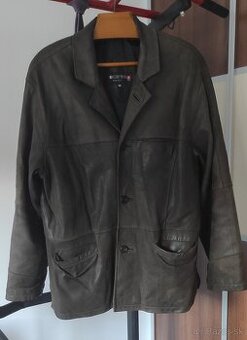 Pánska kožená bunda značky K-cero