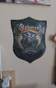 sabaton tričko, šálka