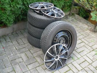 205/60/R16 zimné pneumatiky na plechových diskoch
