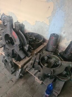 Luneta  a sklučovadla na hrotove sustruhy