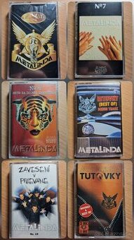 MC kazety METALINDA + spevník (vhodné pre zberateľov)