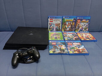 Predam PS4 Pro 2TB + 8 hier