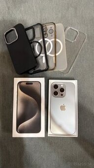 iPhone 15 pro 128gb Natural Titanium