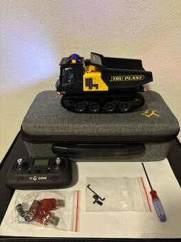 RC pásový dumper T14R Panther - 1:50 (RC pásový sklápač)
