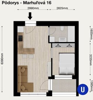 Prenájom Senec - 2i byt s parkovaním