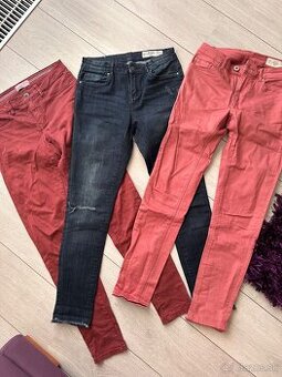 Balik damskych rifli 3 ks velkost S