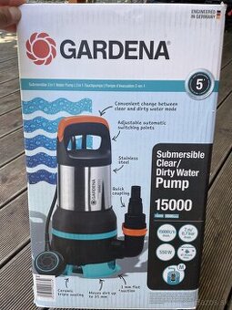 Gardena ponorné čerpadlo 2v1 / málo používané-skoro nové