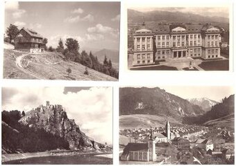 Pohľadnice ČB Slovensko mix