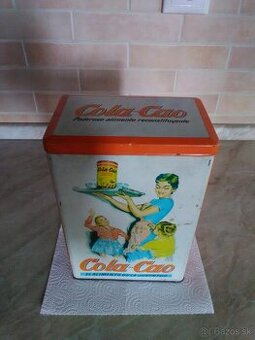 Stará plechová nádobka COLA CAO