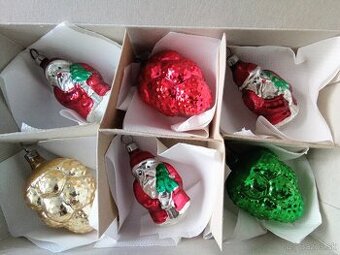 Vánoční ozdoby- vianočné ozdoby -staré-