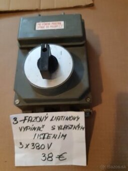 Liatinový vypínač