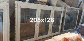 Plastové okno 205x126
