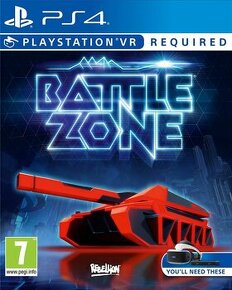Predám originál novú hru BATTLEZONE VR na : PS4 PS5