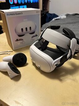 Meta Quest 3 128GB + BoboVR držiak + batéria