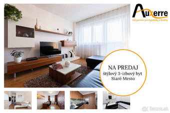 NA PREDAJ. 3-izbový byt, Špitálska, Bratislava
