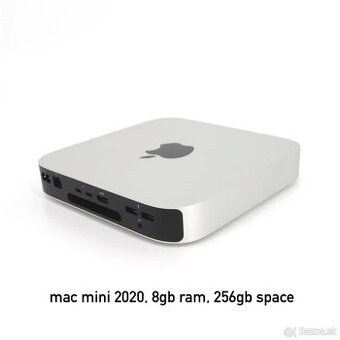 Mac mini 2020, 8gb ram, 256gb