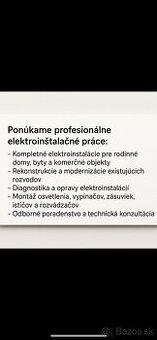 Elektrikarské práce