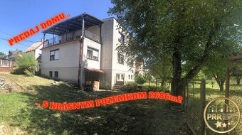 RD s krásnym pozemkom 2686m2 v obci Brezolupy pri BN - NA PR