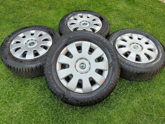 5x112 R15 Nove Pneu. Zimna Sada Octavia 2.