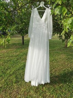 NOVÉ trblietave elegantne svadobne saty