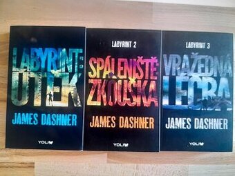 Prvé 3 diely série labyrint James Dashner