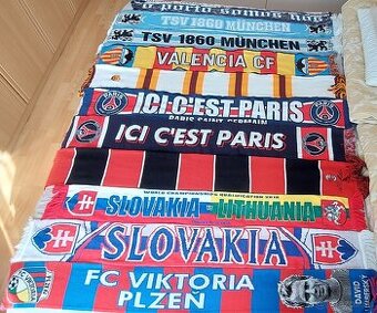 Predaj futbalových šálov