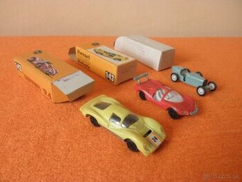 staré hračky poľské autíčka Estetyka 1:43 s krabičkami