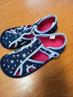 Barefoot papučky EF386 Stars - 32