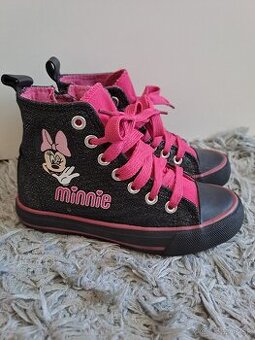 Úžasné členkové tenisky Minnie veľkosť 27