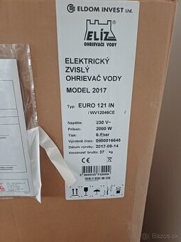 Elektrický ohrievač vody Eliz