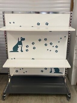 Regál polica obojstranná